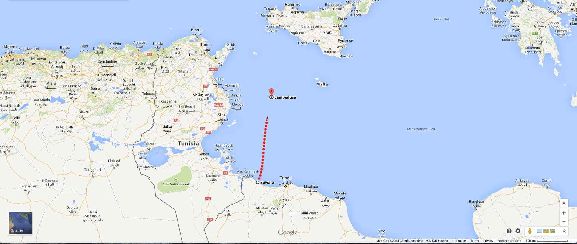 Destination Lampedusa screenshot 1